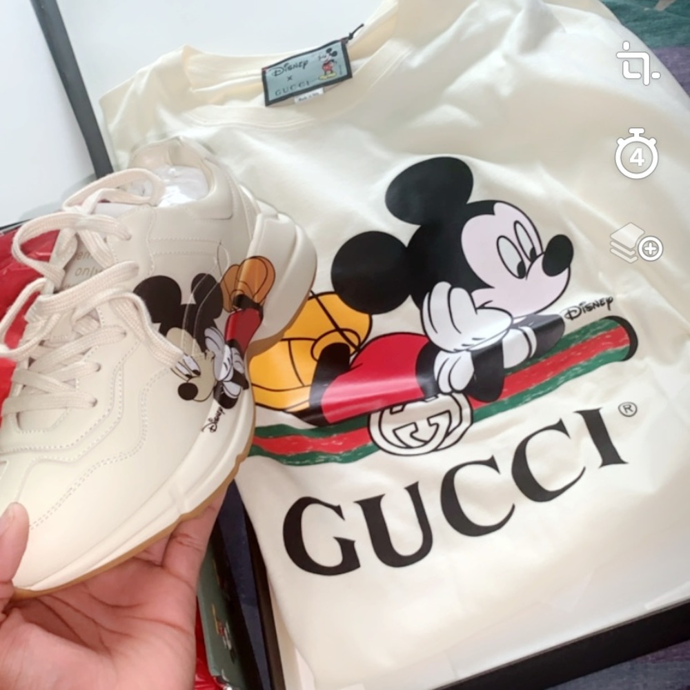Disney x Gucci shirt over size